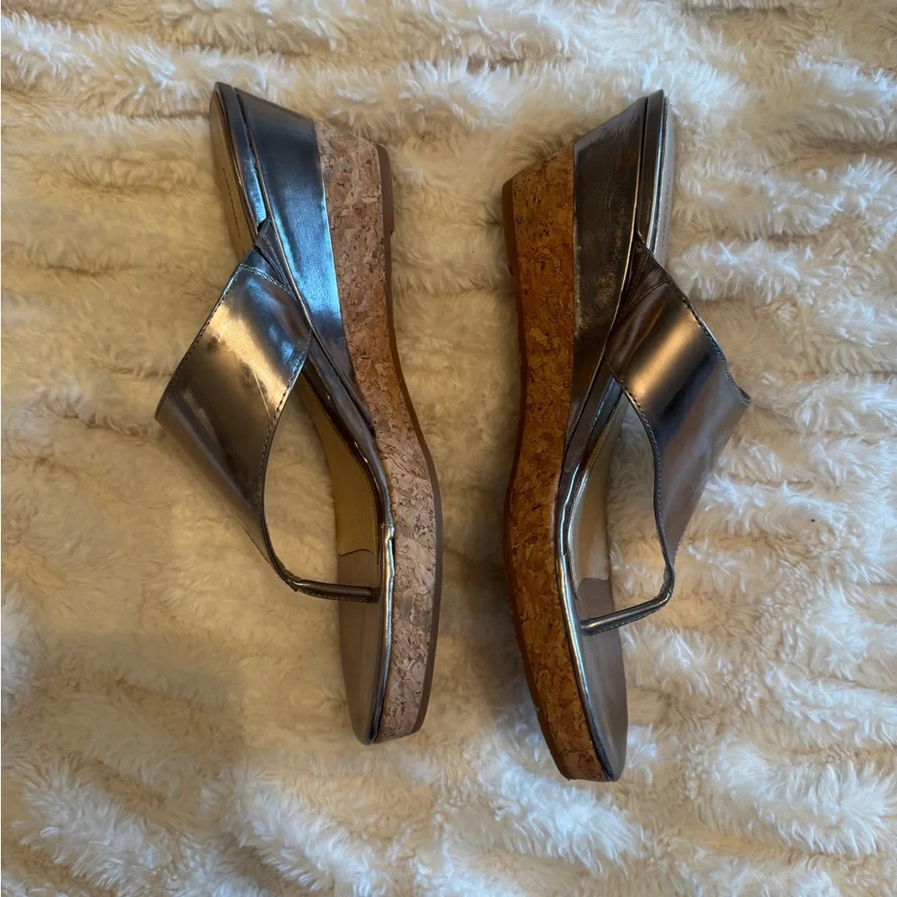 Antonio Melani Wedge Flip Flop